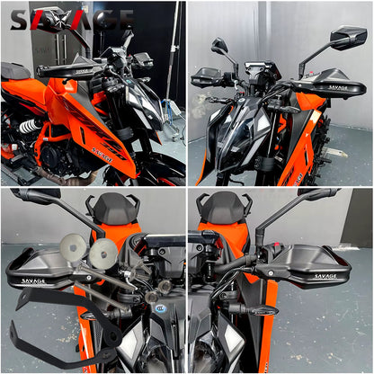 Full Set Handguard Shield Hand Guard Protector - KTM Duke 125 390 2014-2025
