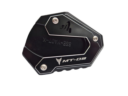 Black Side Stand Kickstand Shoe Extender - Yamaha MT-09 / SP 2014-2023