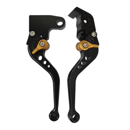 Short Black Clutch & Brake Levers - Triumph Thruxton R 2016-2025