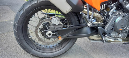 Orange Rear Swingarm Spools Paddock Stand Bobbins KTM 890 Adventure 2020-2026