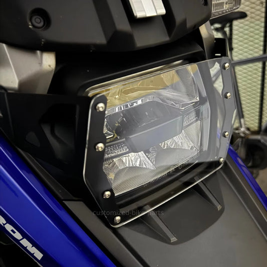Front Acrylic Headlight Guard For Suzuki V-Strom 1050 DL1050XT 2019-2026