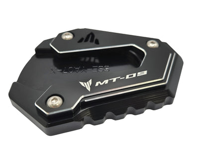Black Side Stand Kickstand Shoe Extender - Yamaha MT-09 / SP 2014-2023