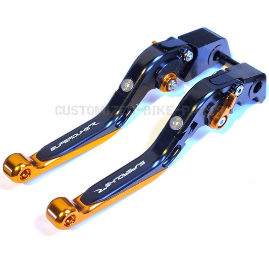 KTM 1290 Superduke R 2014-2025 | Adjustable Clutch Brake Lever Set Black/Orange
