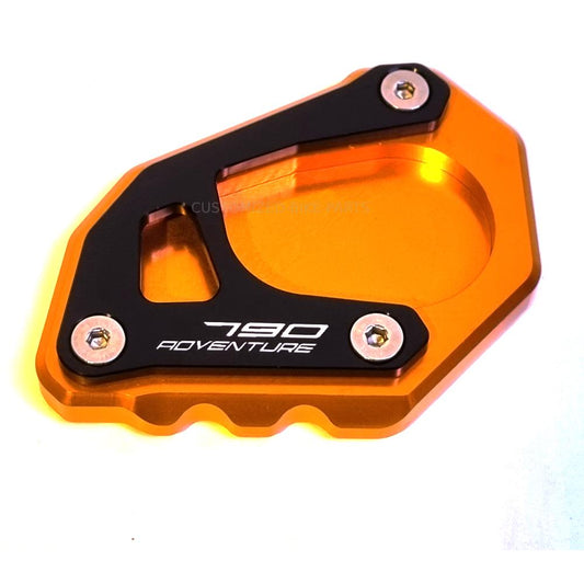 CNC Kickstand Shoe Extender Side Kick Stand - KTM 790 Adventure /R/S 2019-2025