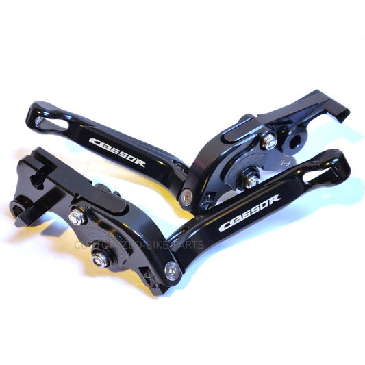 Honda CB650R Neo 2018-2025 | Adjustable Clutch Brake Lever Set Black/Black