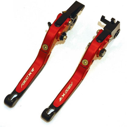 BMW F900XR 2020-2025 Adjustable Extendable Brake Clutch Levers Set - Black/red