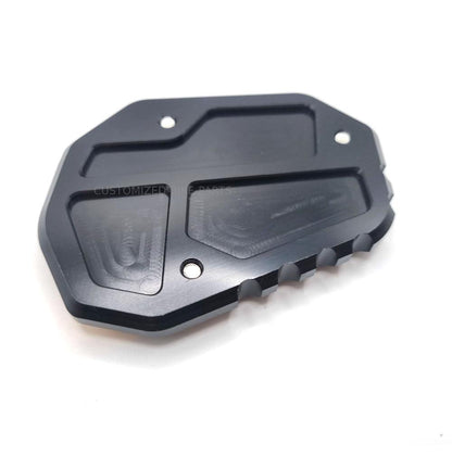 Red CNC Kickstand Shoe Extender Side Kick Stand - BMW F 900 XR F900XR 2020-2025