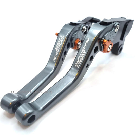 KTM 890 R / S Adventure 2019-2025 Short Clutch & Brake Lever Set - Titanium