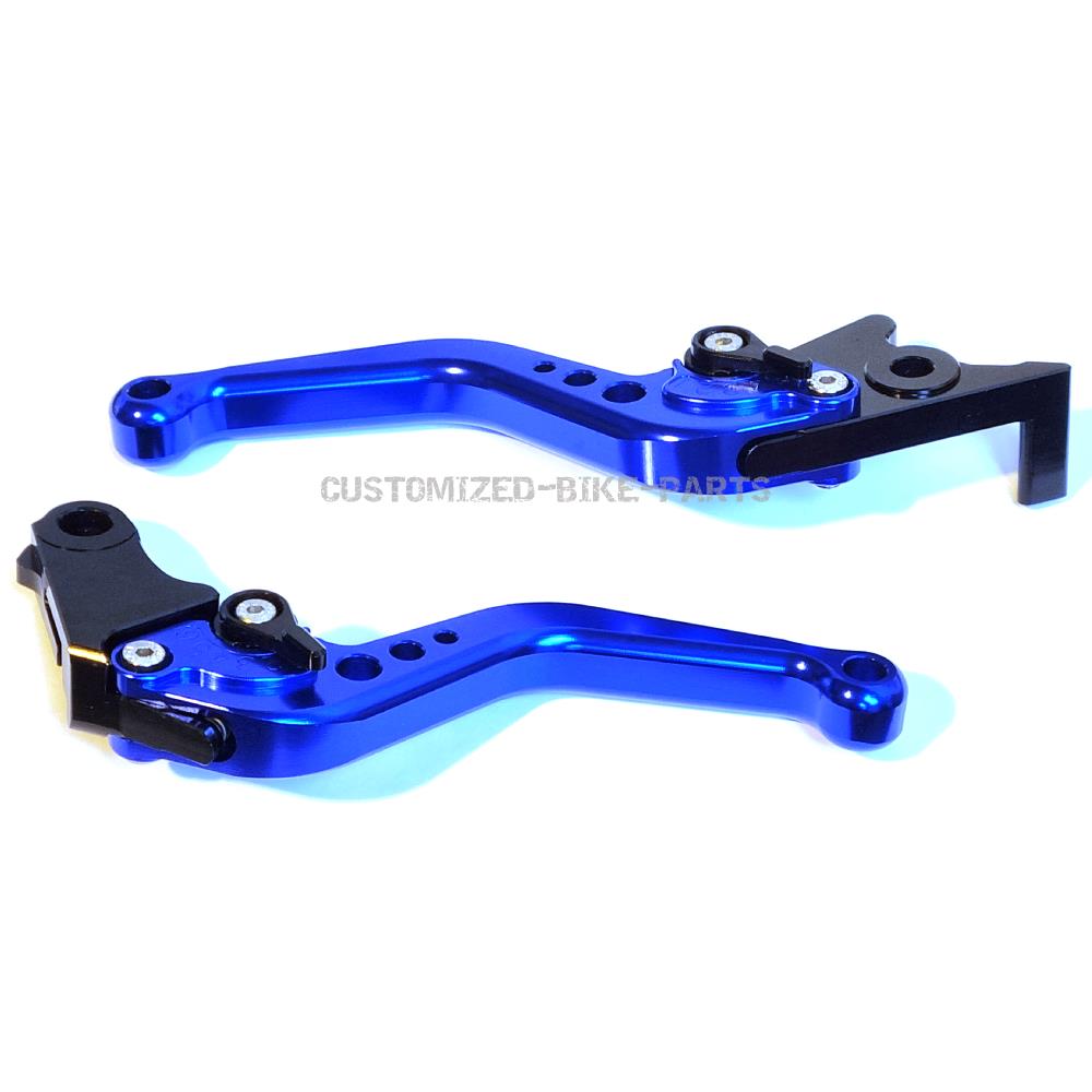 CNC Short Blue Clutch & Brake Levers For Honda CB125R 2019-2025