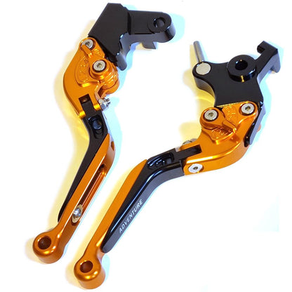 KTM 790 Adventure 2017-2025 | Adjustable Clutch Brake Lever Set Black / Orange