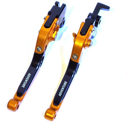 KTM 790 Adventure 2017-2025 | Adjustable Clutch Brake Lever Set Black / Orange