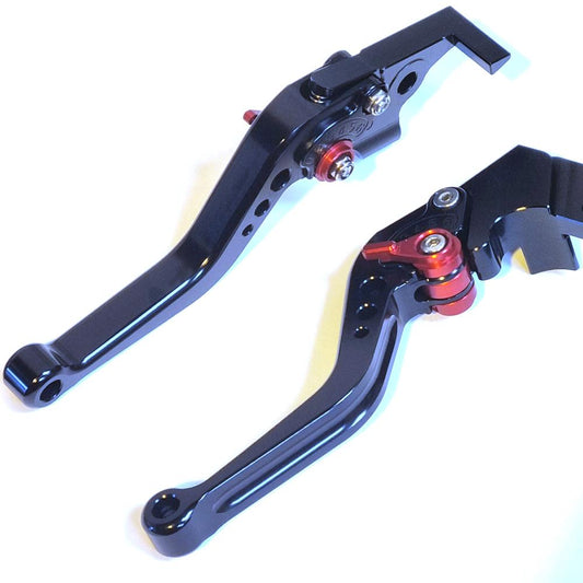 CNC Short Black Clutch & Brake Levers For Suzuki GSX-R 125 2020-2025