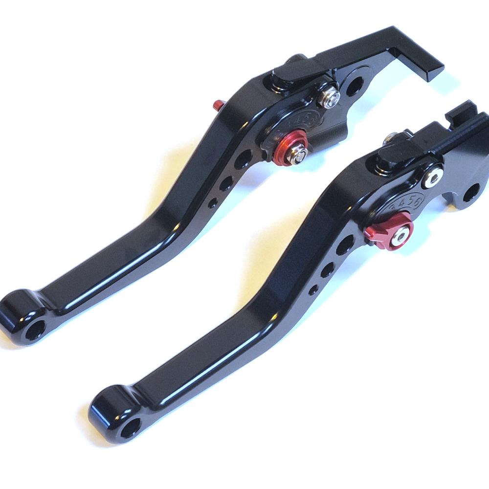 CNC Short Black Clutch & Brake Levers For Suzuki GSX-R 125 2020-2025