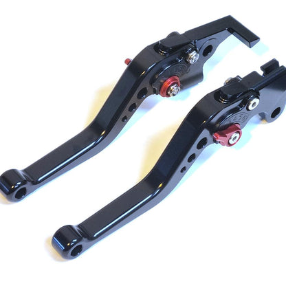 CNC Short Black Clutch & Brake Levers For Suzuki GSX-R 125 2020-2025