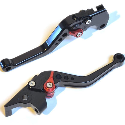 CNC Short Black Clutch & Brake Levers For Suzuki GSX-R 125 2020-2025