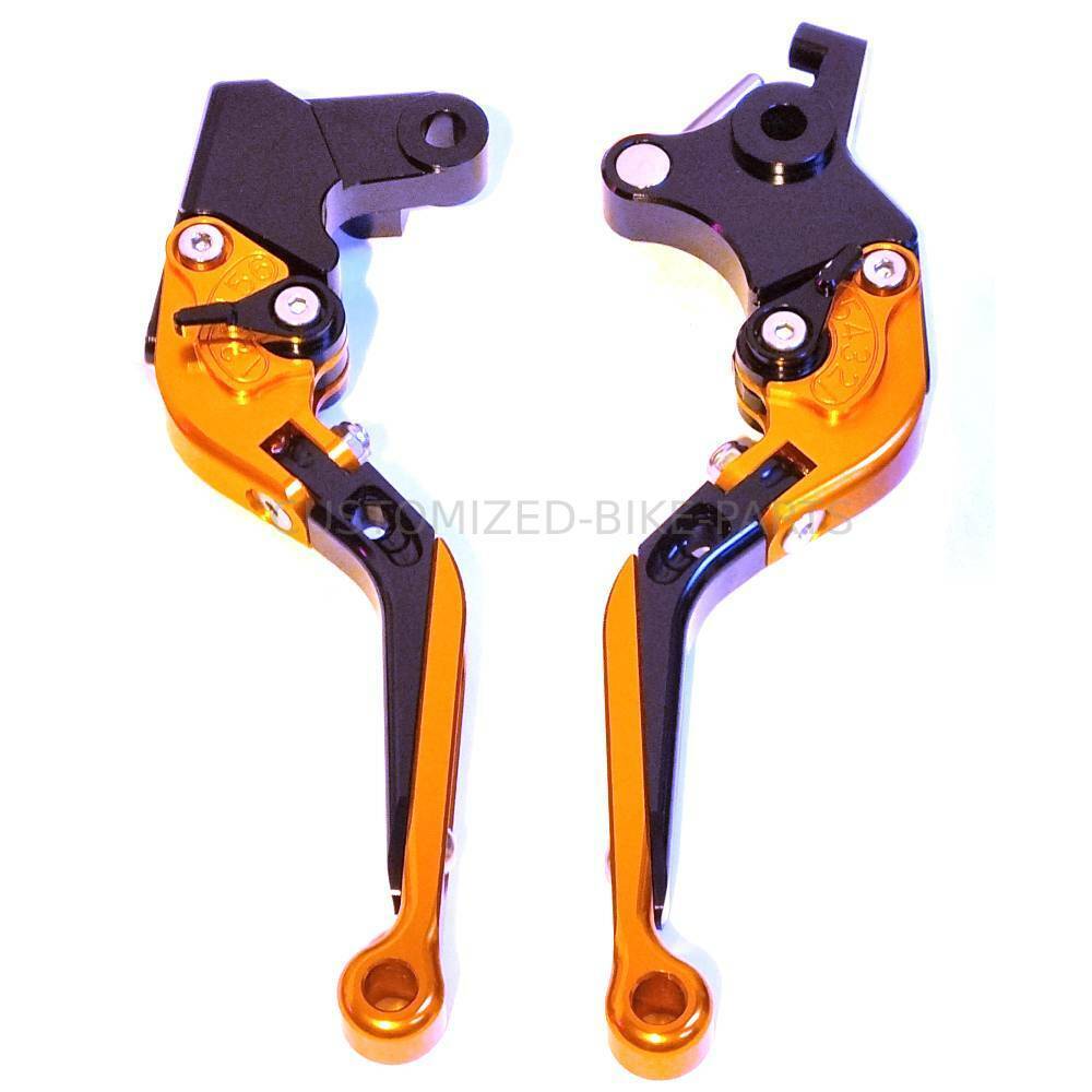 Adjustable Clutch Brake Lever Set Black / Orange - KTM 790 Adventure R 2017-2025