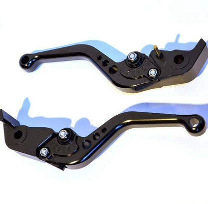 CNC Short Black Clutch & Brake Levers For Ducati Panigale V4/S/R 2018-2023
