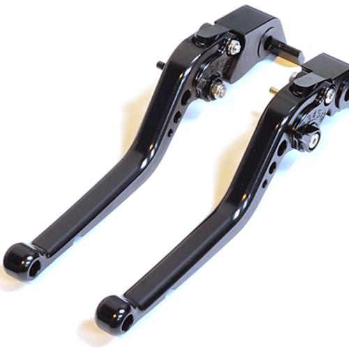 Long Black Clutch & Brake Levers For Ducati Streetfighter V4S 2020-2024