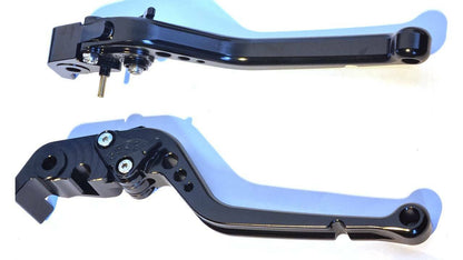 Long Black Clutch & Brake Levers For Ducati Streetfighter V4S 2020-2024