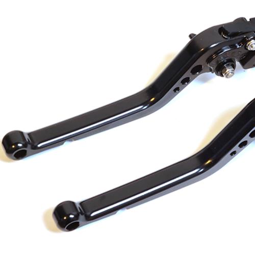 Long Black Clutch & Brake Levers For Ducati Streetfighter V4S 2020-2024