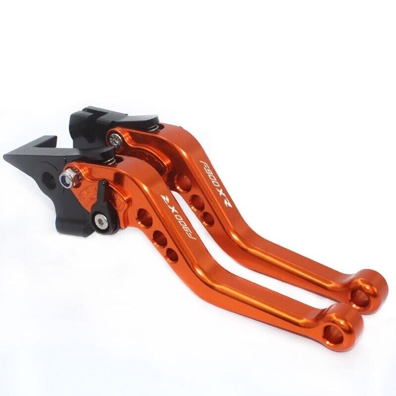 CNC Short Orange Clutch & Brake Levers For BMW F900XR F 900 XR 2020-2025