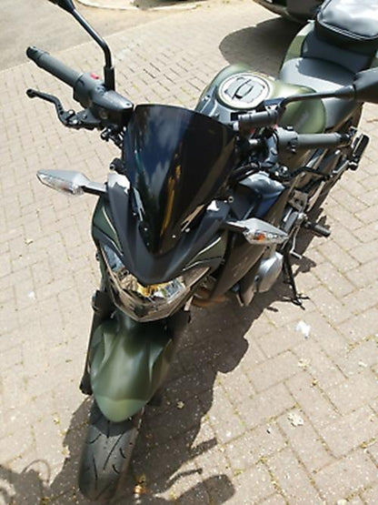Short Black Clutch & Brake Levers For Kawasaki Z650 2017-2025