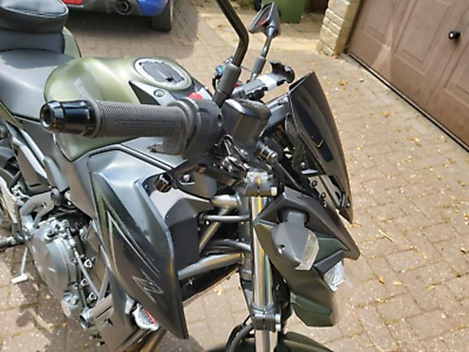 Short Black Clutch & Brake Levers For Kawasaki Z650 2017-2025