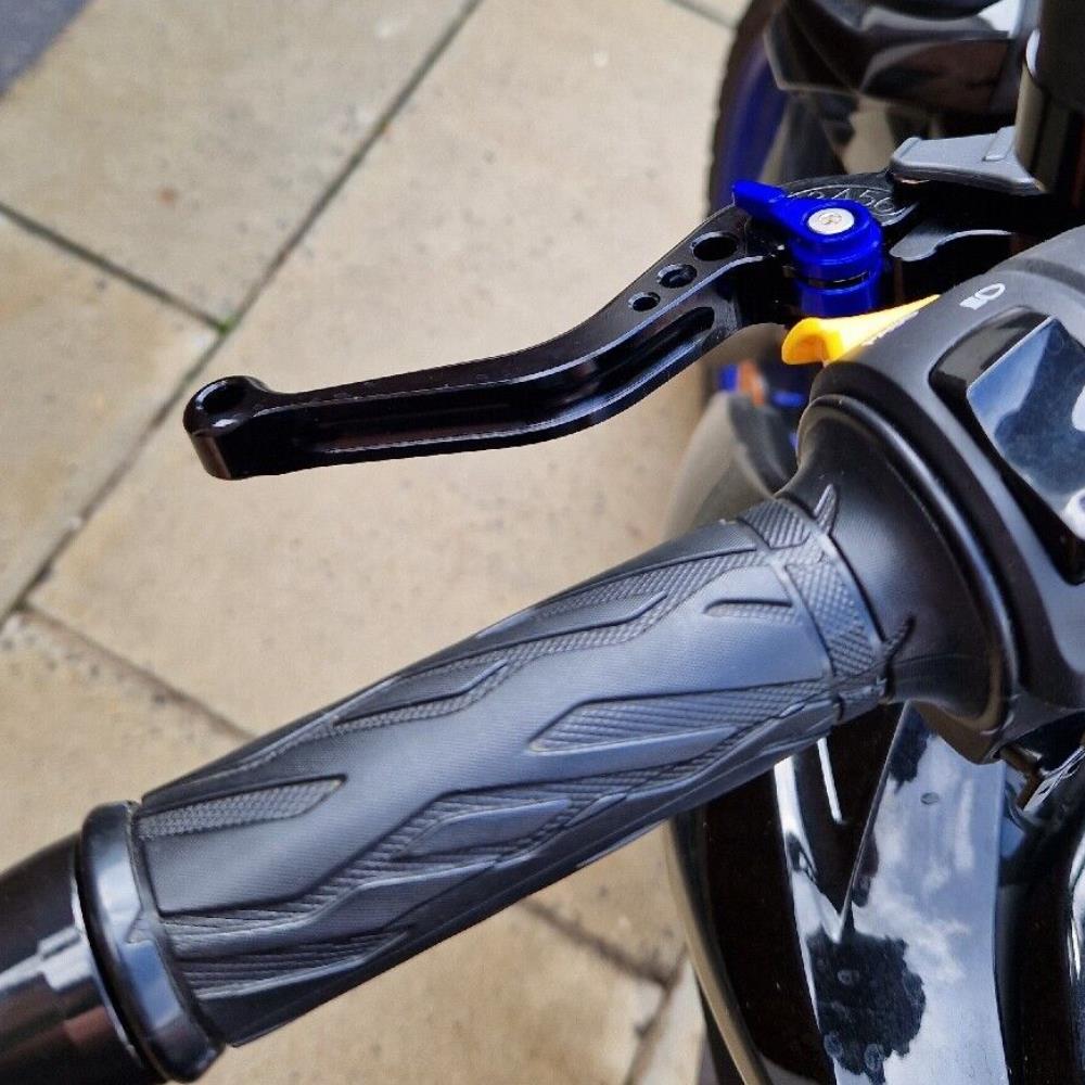 Short Black Blue Clutch & Brake Levers For Suzuki GSX-S 125 2020-2025