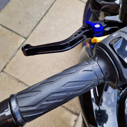 Short Black Blue Clutch & Brake Levers For Suzuki GSX-S 125 2020-2025