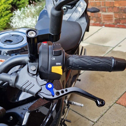 Short Black Blue Clutch & Brake Levers For Suzuki GSX-S 125 2020-2025
