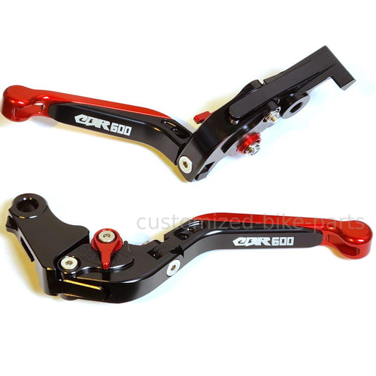 Honda CBR 600 CBR600 F2,F3,F4,F4i 1991-2007 | Clutch & Brake Levers Black/Red