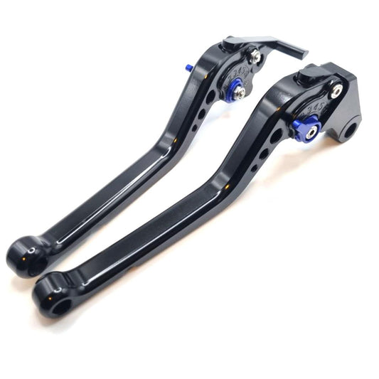 Long Black Blue Clutch & Brake Levers For Honda CB125R 2019-2025