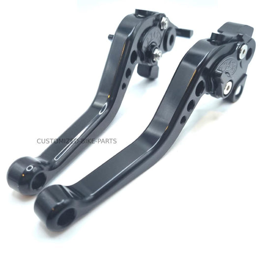 Short Black Clutch & Brake Levers - Honda CBR1100XX Super Blackbird 1997-2007