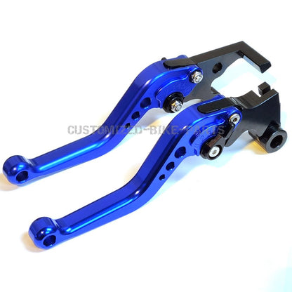 Short Blue Clutch & Brake Levers - Yamaha MT-25 2015-2020