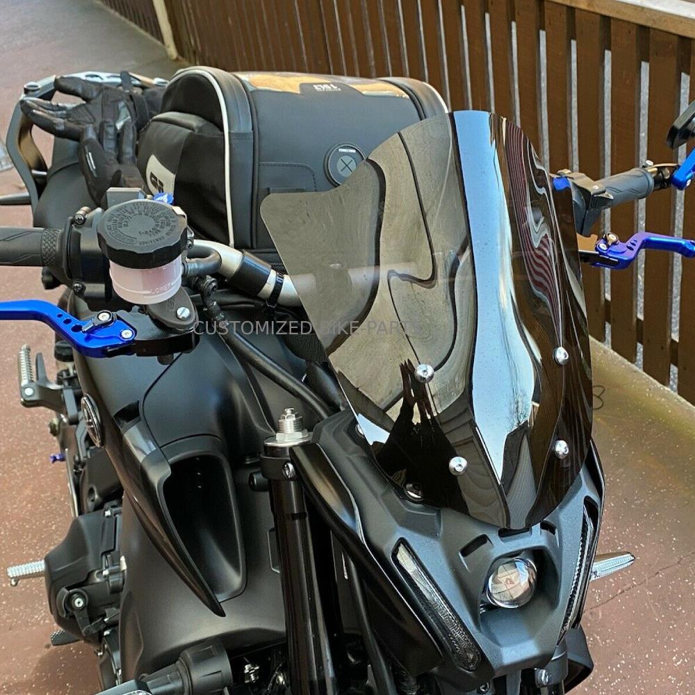 Short Blue Clutch & Brake Levers - Yamaha MT-25 2015-2020