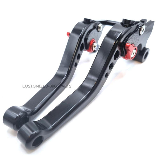 Short Black Clutch & Brake Levers - Yamaha MT-03 2016-2025