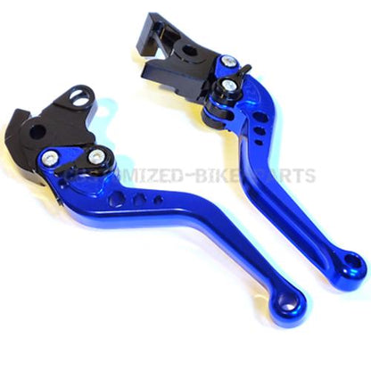 Short Blue Clutch & Brake Levers For Honda CBF1000 2006-2009