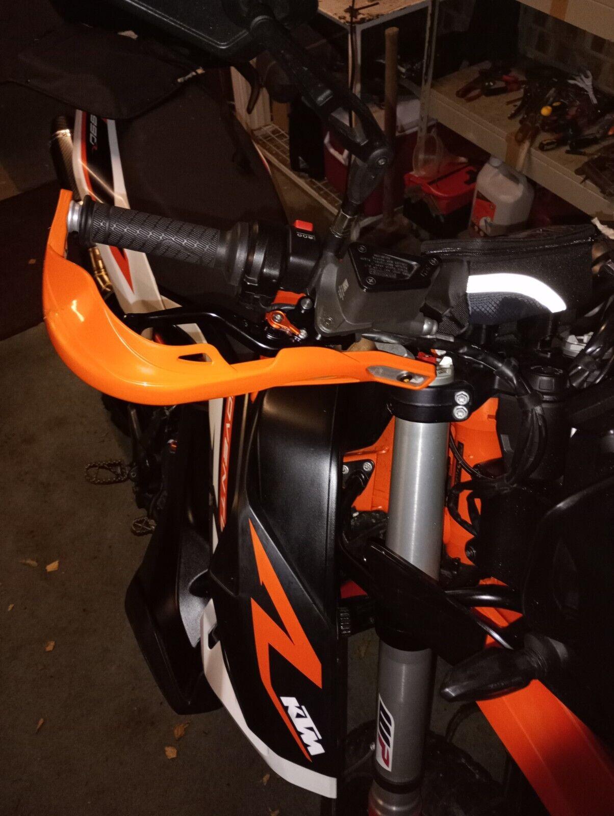 KTM 890 R/S Adventure 2017-2025 Short Clutch & Brake Lever Set - Black