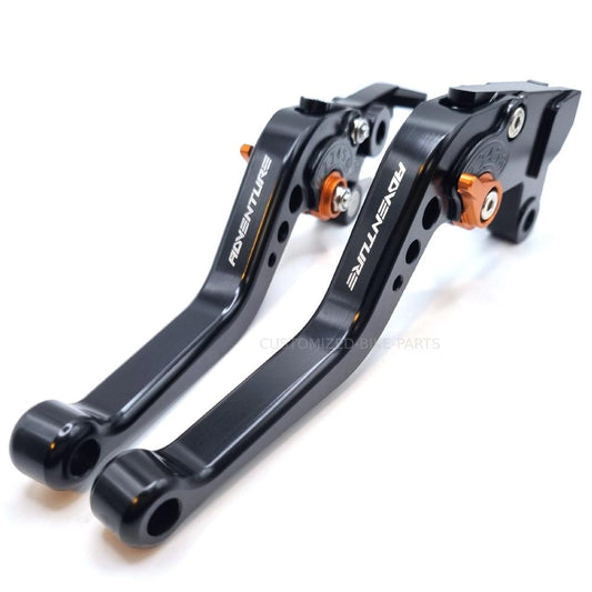 KTM 790 R / S Adventure 2019-2025 Short Clutch & Brake Lever Set - Black