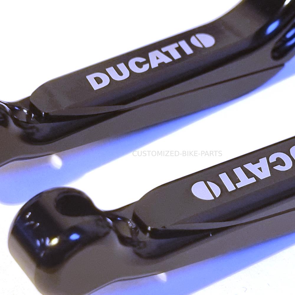 Adjustable Black Clutch & Brake Levers For Ducati Monster 1100 / S 2009-2013