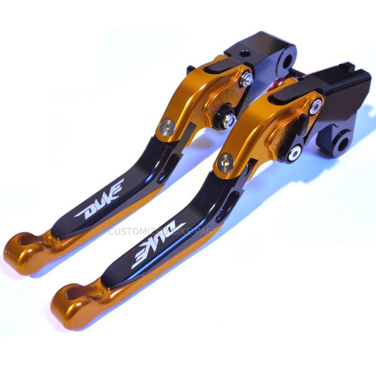 KTM 890 Duke 2020-2025 | Adjustable Clutch Brake Lever Set Black/Orange