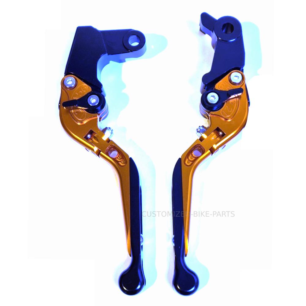 KTM 790 Duke 2018-2025 | Adjustable Clutch Brake Lever Set Orange / Black