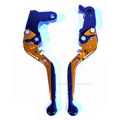 KTM 790 Duke 2018-2025 | Adjustable Clutch Brake Lever Set Orange / Black