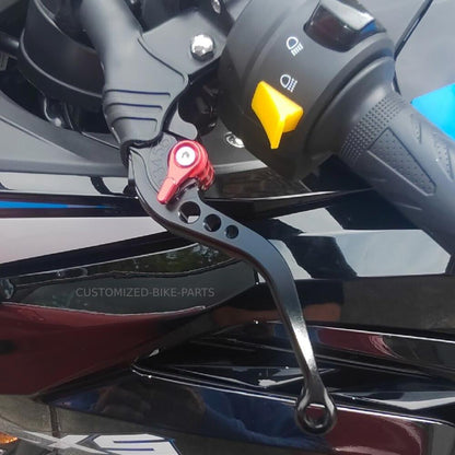 Short Black Clutch & Brake Levers For LXS 125 Euro 5 [TR125-GP2-E5]