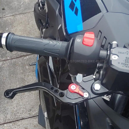 Short Black Clutch & Brake Levers For LXS 125 Euro 5 [TR125-GP2-E5]