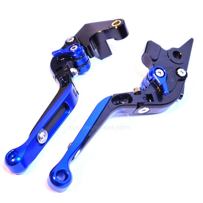 Adjustable Clutch Brake Lever Set - Black/Blue Sinnis Apache 125 / 250 QM250GY-D