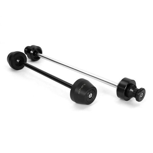 Front & Rear Set Axle Crash Protection Bobbin Sliders - Yamaha MT-07 2014-2025