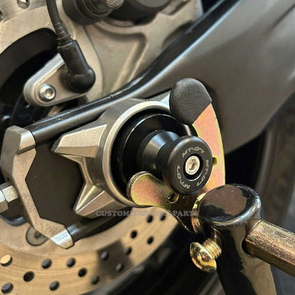 Front & Rear Set Axle Crash Protection Bobbin Sliders - Yamaha MT-07 2014-2025