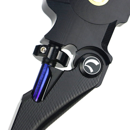 Silver 3D Twill Clutch Brake Levers For Vespa Granturismo GTS S125 200 250 300