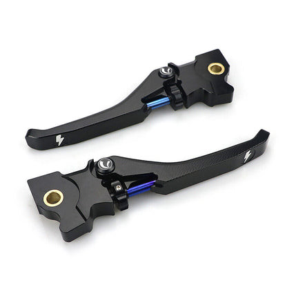 Silver 3D Twill Clutch Brake Levers For Vespa Granturismo GTS S125 200 250 300